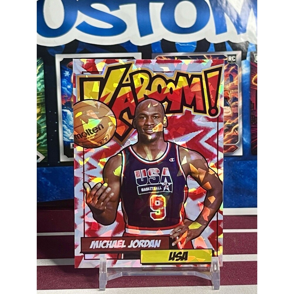 Michael Jordan 16 Card Lot Cracked Ice Holographic Custom Trading Cards Jordan - Picture 14 of 16